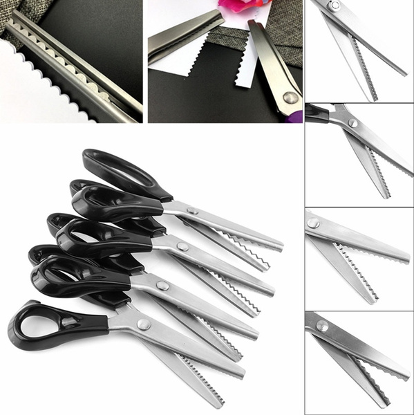 Pinking Shears Scissors for Fabric, Craft Scissors Decorative Edge