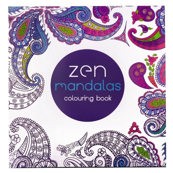 Download Korea Mandalas Coloring Books for adults children Colouring Book (Size: 19cm *19cm) | Wish