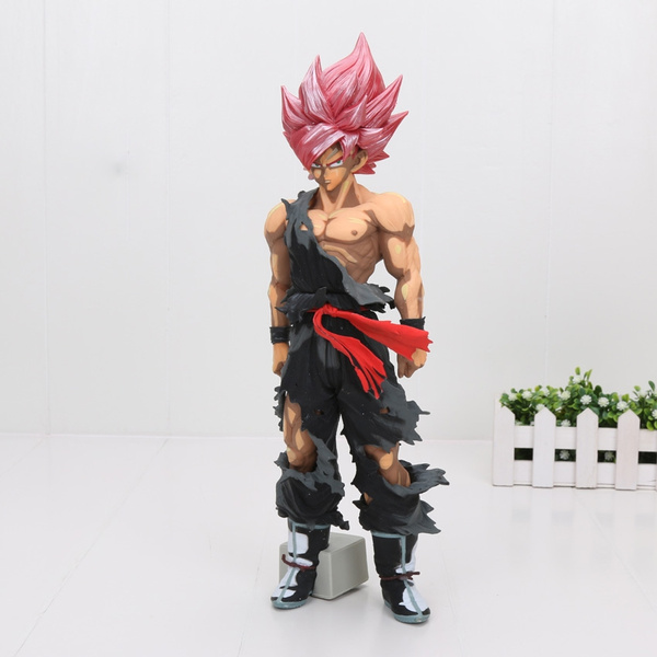 Anime Dragon Ball Z Son Goku Red Hair PVC Figur Modell 16CM Neu 