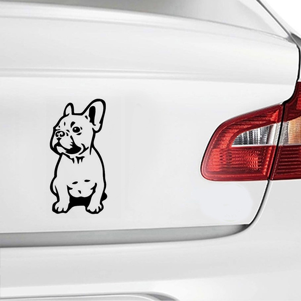 Bulldog best sale car sticker