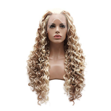 wig, Synthetic Lace Front Wigs, highqualitywigsrealistic, Encaje