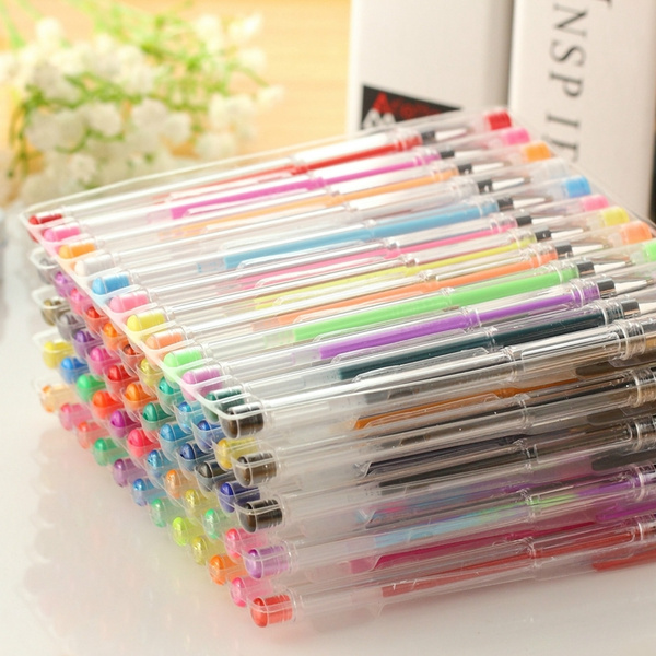 48pcs Colored Gel Pen