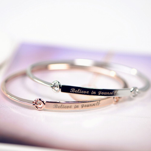 believe in yourself bracelet