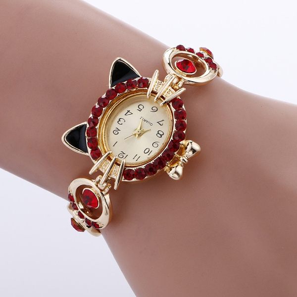 Reloj de online gato