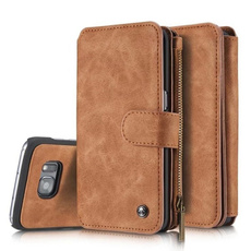 Multifunctional Wallet Leather Card Slot Holder Flip Case For IPhone 7 / 7 Plus / 6 / 6 Plus / 6s / 6s Plus / 5 / 5s / SE / Samsung Galaxy S7 / S7 Edge / S6 / S6 Edge / Note 5