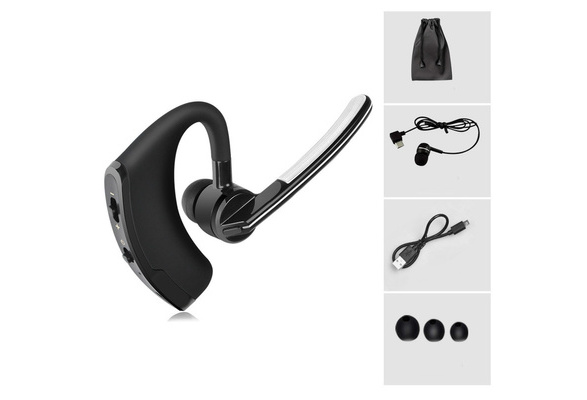 V8 Voyager Legend Bluetooth Headset Wireless Earphone V4.1 Ear Hook Voice  Control Support 2 Cell Phones at one Time With MIC | Wish