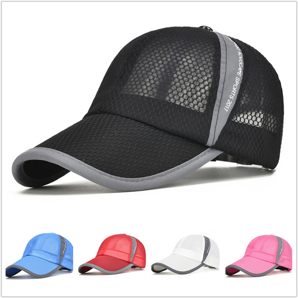 Summer Breathable Mesh Baseball Cap ☆Men Women Sport Hats