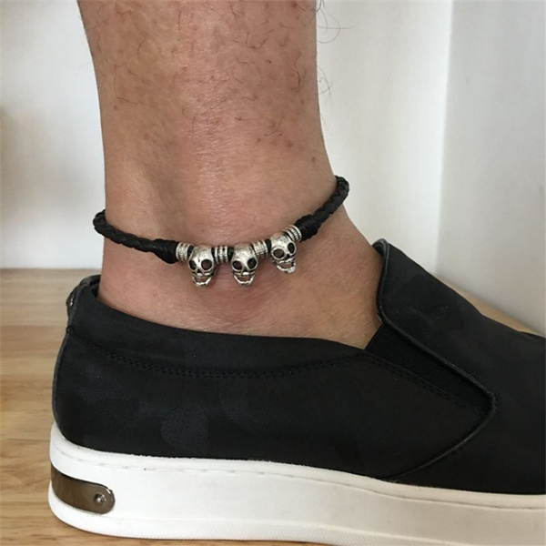 Skull anklet deals