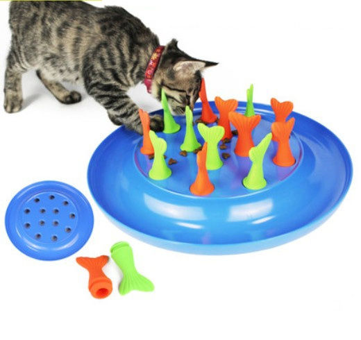 cat food dish to slow down eating