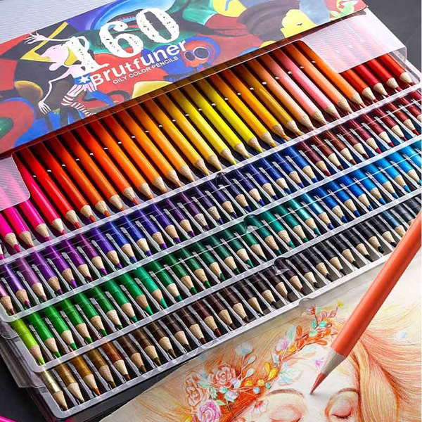 Colored Pencils Art 120, 120 Oily Colored Pencil
