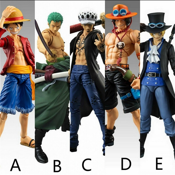 ONE PIECE Anime Figures Moveable Luffy Collection Model Toy 