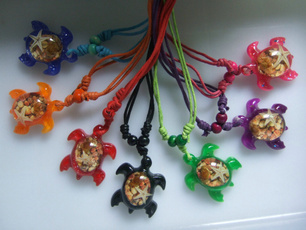 Real, Turtle, starfish, Colorful