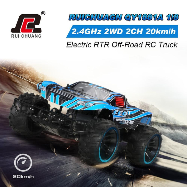 Ruichuagn Qy11a 1 8 2 4ghz 2wd 2ch km H Electric Rtr Off Road Rc Truck Wish