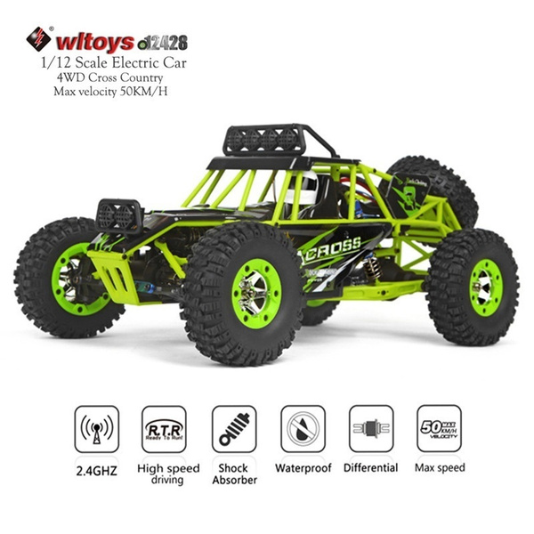 Upgrade Wltoys 12428/Wltoys 18628 1/12 2.4G 4WD Electric Brushed Crawler  RTR RC Car NEW T7N3 | Wish