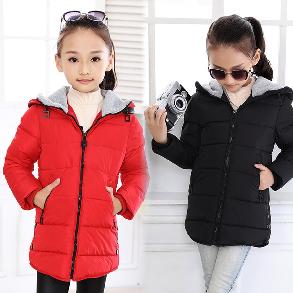 Baby Kids Fashion Winter Warm Outerwear Girls Casual Down Jacket