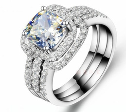Sterling, weddingengagementring, wedding ring, 8MM