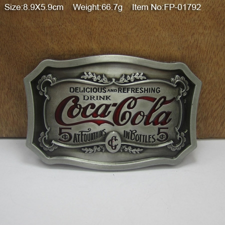 coca cola belt buckle