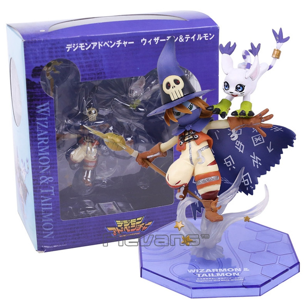 Digimon Adventure Digital Monster Wizarmon & Tailmon PVC Figure