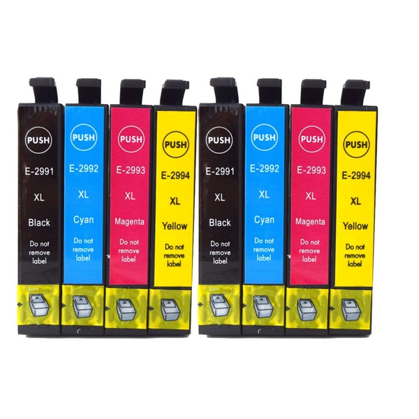 8x Compatible Ink Cartridges Epson 29 XL for Epson Home XP-332 XP-335 XP-235 XP-432 XP-435 XP-245 XP-247 XP-342 XP-345 XP-442 XP-445 XP-330 XP-430 | Wish