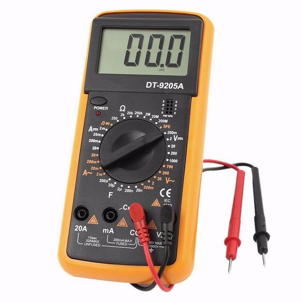 Fashion DT9205A AC/DC Professional Electric LCD Display Handheld Tester ...