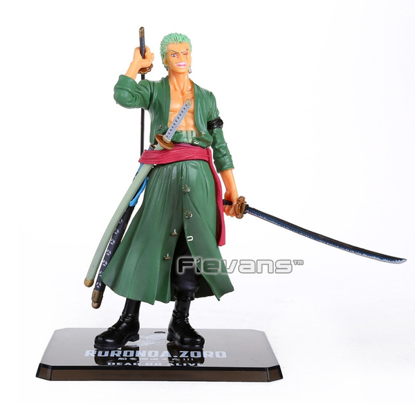 Anime One Piece Zero Two Years Later Roronoa Zoro Action Figures PVC ...