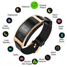 Fashion Smart watch Blood Pressure Heart Rate Monitor Wrist Watch Intelligent Bracelet Fitness Tracker Pedometer