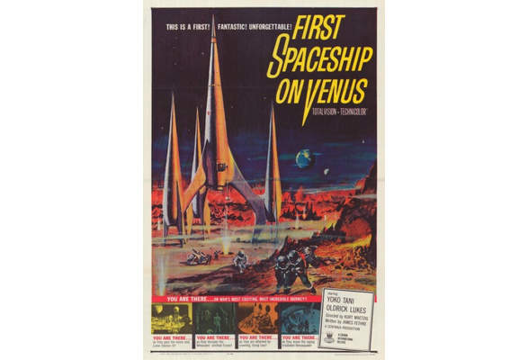 First Spaceship on Venus Movie Poster Print (27 x 40) - Item # MOVGH6647 |  Wish