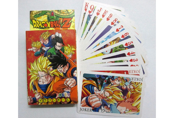 54pcs Dragon Ball Toys Poker Dragonball Doll Game Collection Card