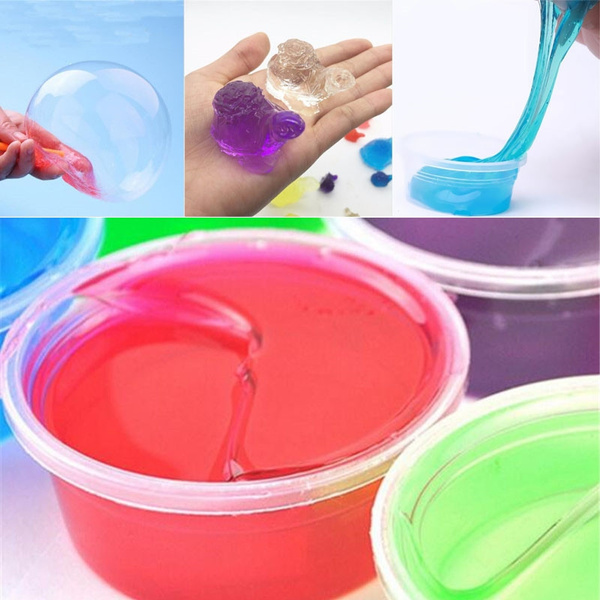 1 Piece Creative Crystal Mud Slime Clay Air Dry Playdough Slime ...