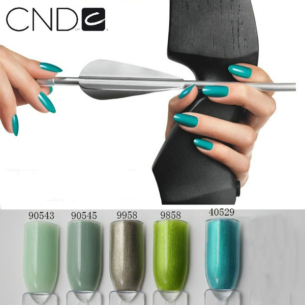 CND SHELLAC™ Crisp Green, Nail's Gel Polish