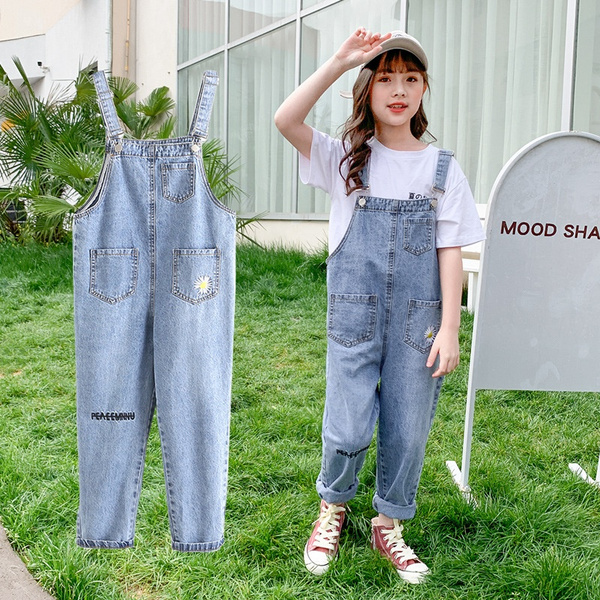 O.G. Straight Ripped Jean Overalls for Women | Old Navy