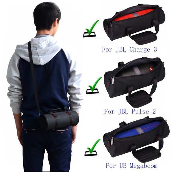 JBL Charge 3 Case JBL 3 Carrying Case Portable Bag JBL Charge 3 Megaboom Pulse 2 Speaker (Black Gray) | Wish