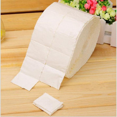 300/500pcs 1 Roll Lint Free Nail Art Makeup Acrylic Tips Manicure Polish Remover Cleaner Wipe Cotton Pads Paper  