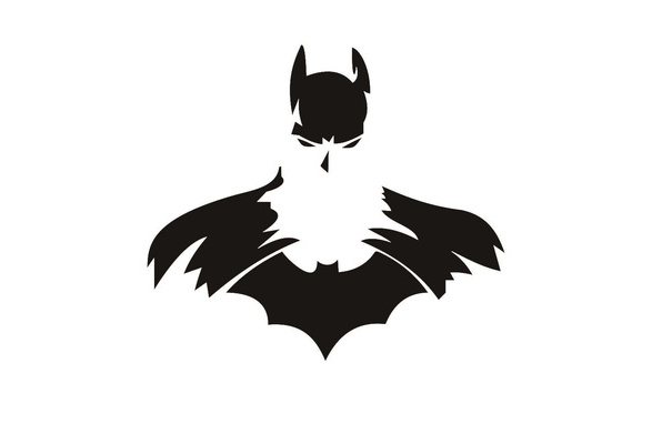 Batman Buttman // sticker JDM Autocollant Vitre Frontale