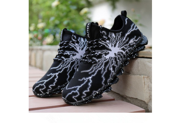 New Men Fashion Lightning Running Shoes Men Outdoor Leisure