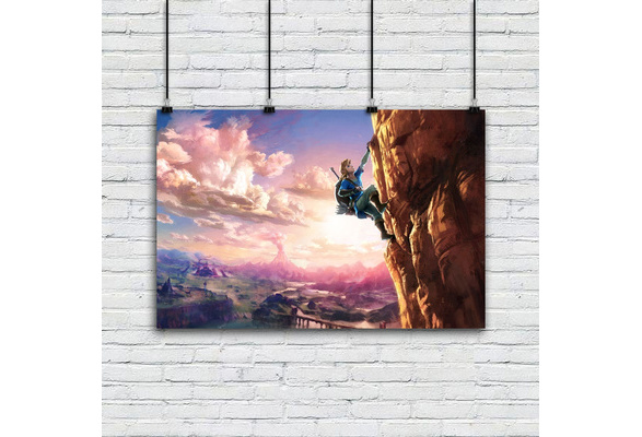 Canvas print The Legend of Zelda: Breath of The Wild - View