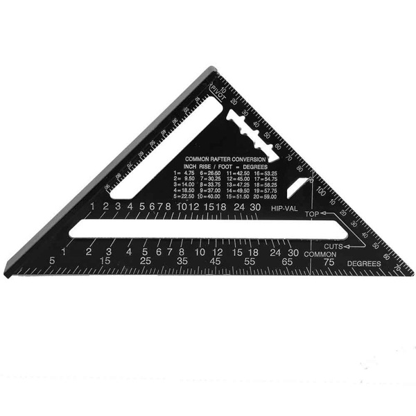Techos de aleación de aleación de aluminio métrico de 7 pulgadas Triángulo cuadrado Triángulo Ángulo 