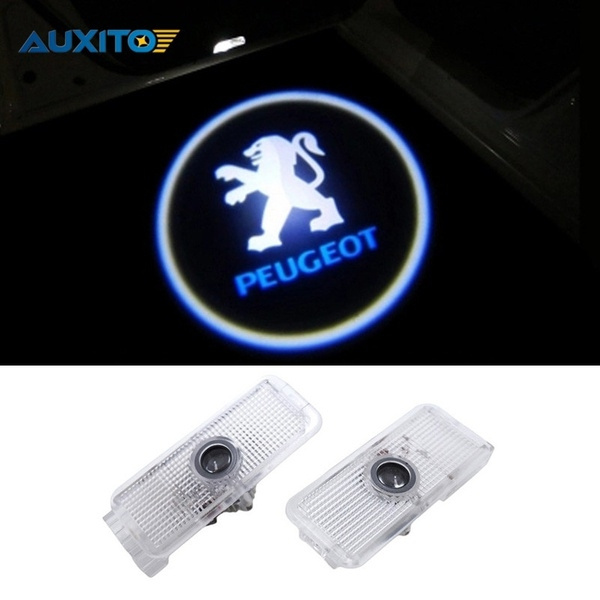 2PCS LED Car Logo Door Laser For Peugeot Logo For PEUGEOT 508 408 206 306 207 208 406 5008 607 806 307 1007 CHM | Wish