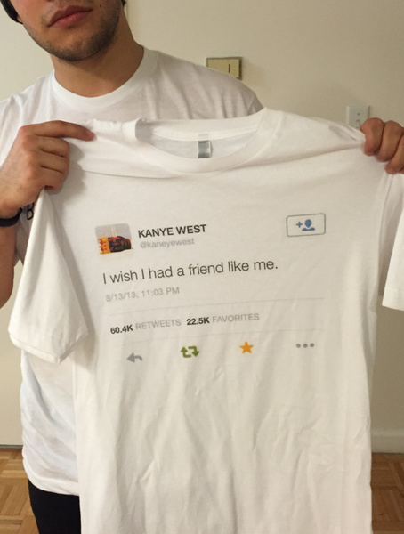 Kanye deals west tee