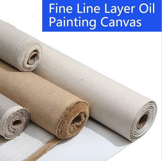 Linen Blend Primed Blank Canvas For Painting High Quality Layer