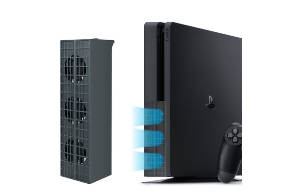 DOBE PS4 Slim Cooling Fan, Cooler Fan Super Cooling System til Sony Playstation Slim Gaming | Wish