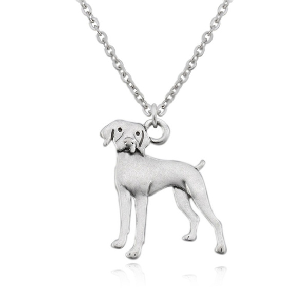 Vintage Vizsla German Shorthaired Pointer Dog Charm Pendant