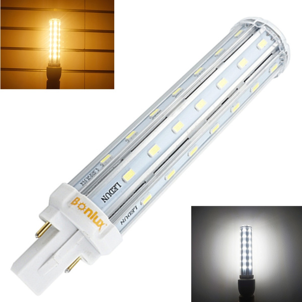 Remove/Bypass The Ballast Bonlux G24 LED PL Retrofit Lamp Universal G24d 2-pin G24q 4-pin Base 21mm LED PLC Lamp 26w Equivalent Daylight 6000k LED PL Horizontal Recessed G24q Bulb Remove/Bypass The Ballast Bonlux G24 LED PL Retrofit Lamp Universal G24d 2-pin G24q 4-pin Base 21mm LED PLC Lamp 26w Equivalent Daylight 6000k LED PL Horizontal Recessed G24q Bulb