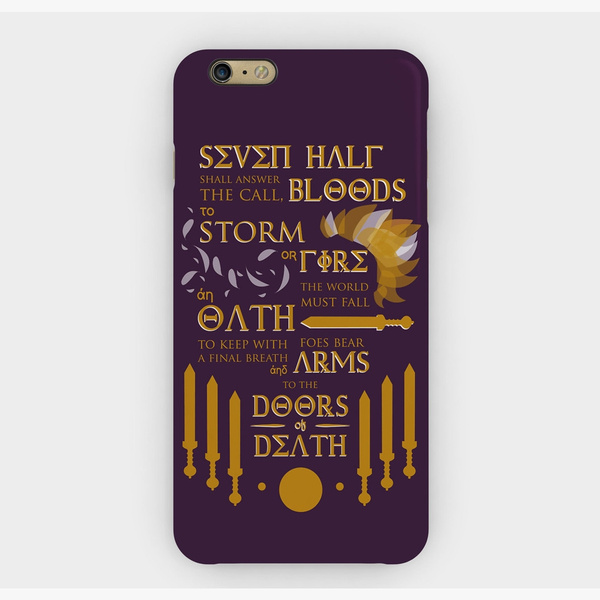 Percy Jackson The Prophecy of Seven Pattern Phone Case for iPhone and Samsung