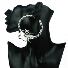 Steel, Hoop Earring, Stainless Steel, Jewelry