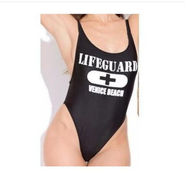 sexy lifeguard one piece