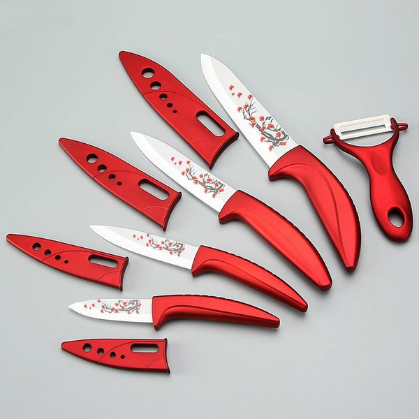 Zirconia Kitchen Knife Set, Ceramic Kitchen Knives