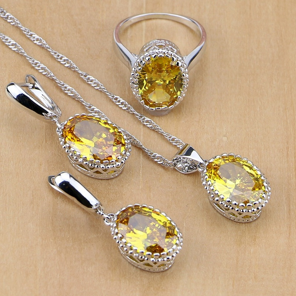 yellow topaz jewelry