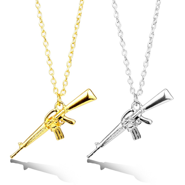 Supreme gun outlet necklace