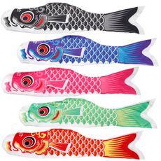 Decor, Colorful, animefishflag, flyingflag
